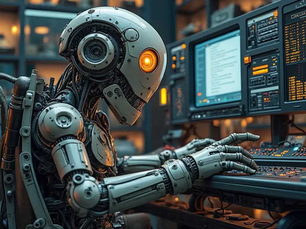 GrowBot AI trading robot operating trading terminals